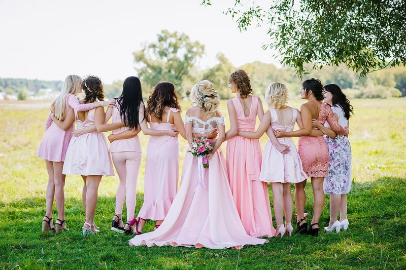 Cosmic Bridesmaid Dresses
